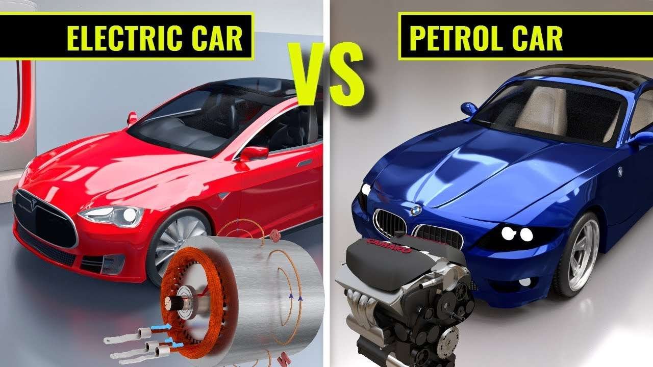 So sánh xe ô tô xăng và xe ô tô điện về động cơ